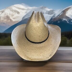 risistol straw hat self conforming hand woven formosan 6 3/4 long oval Hat Band